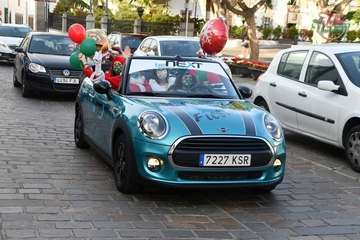 La caravana de Papá Noel inunda Telde de magia y alegría/Francisco Javier Santana.
